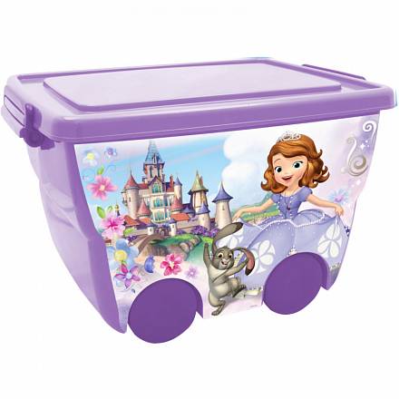 Ящик для игрушек из серии Disney – София Прекрасная, 24 литра 
